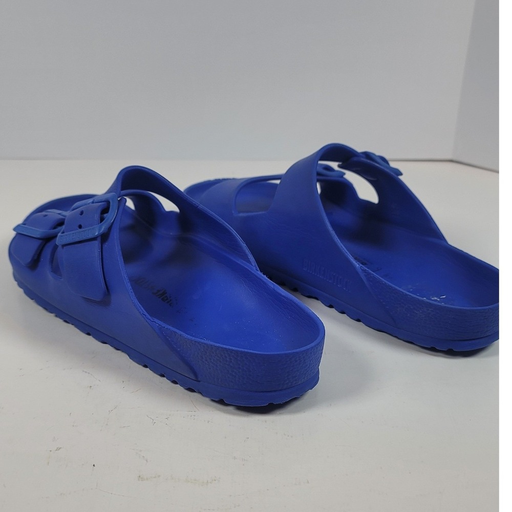 Birkenstock Arizona EVA Sandals Blue Waterproof Slides Mens 9 Womens 11 EU 42